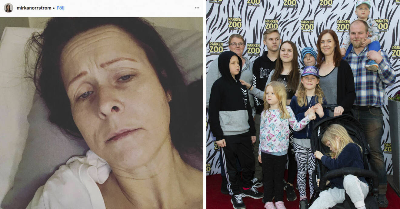 13-barnsmamman Mirka Norrström om operationen