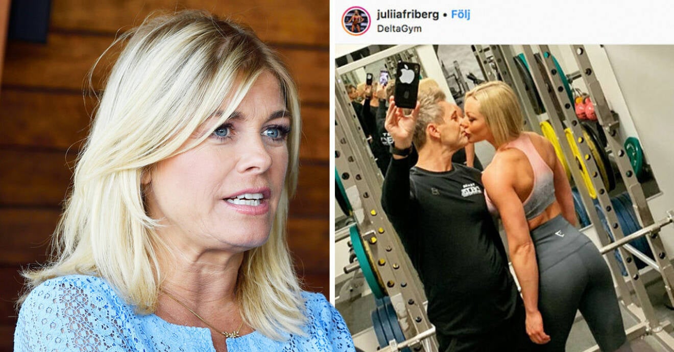 Pernilla Wahlgren om Niclas Wahlgren och Julia friberg