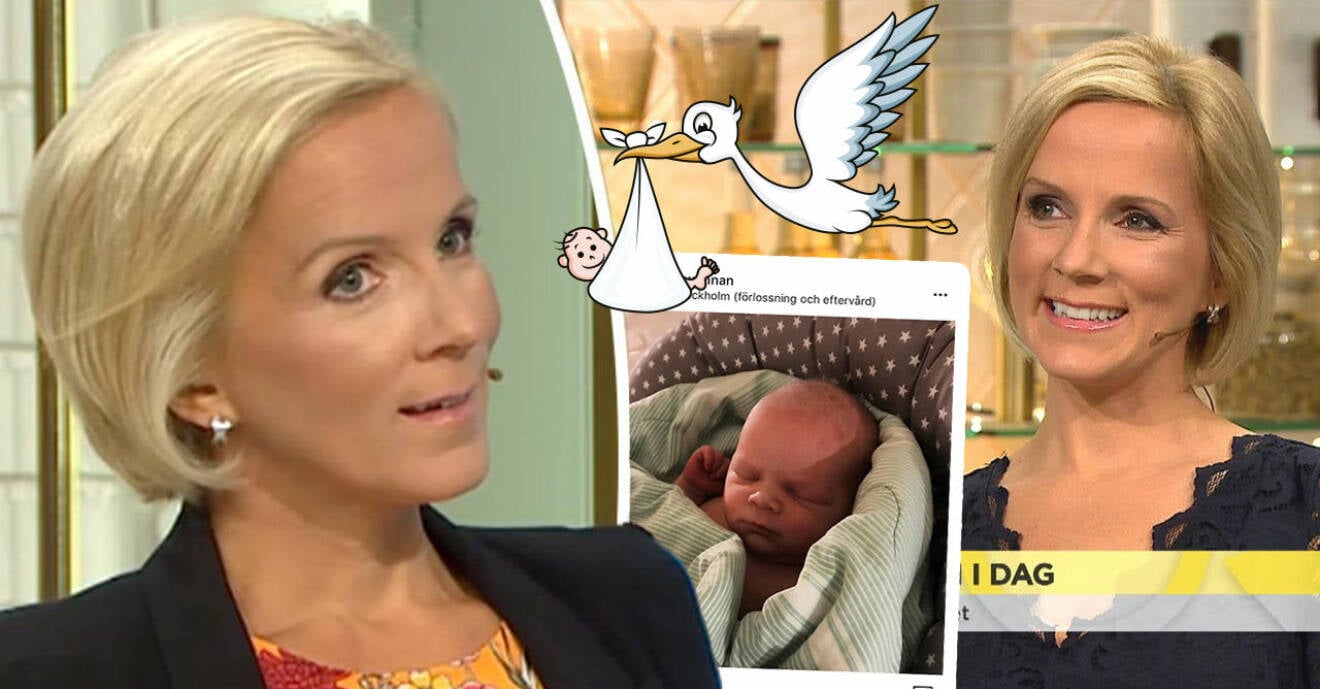 TV4:s Ulrika Andersson har blivit mamma