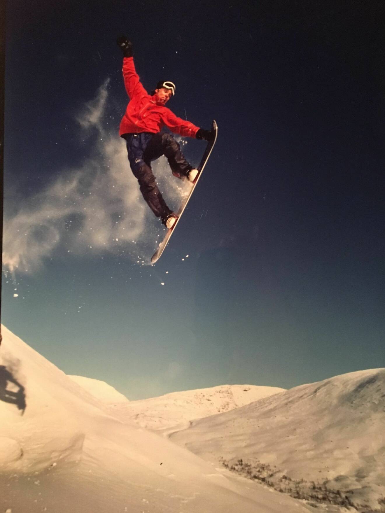 Robinson-Robban var duktig både i skidor och snowboard.
