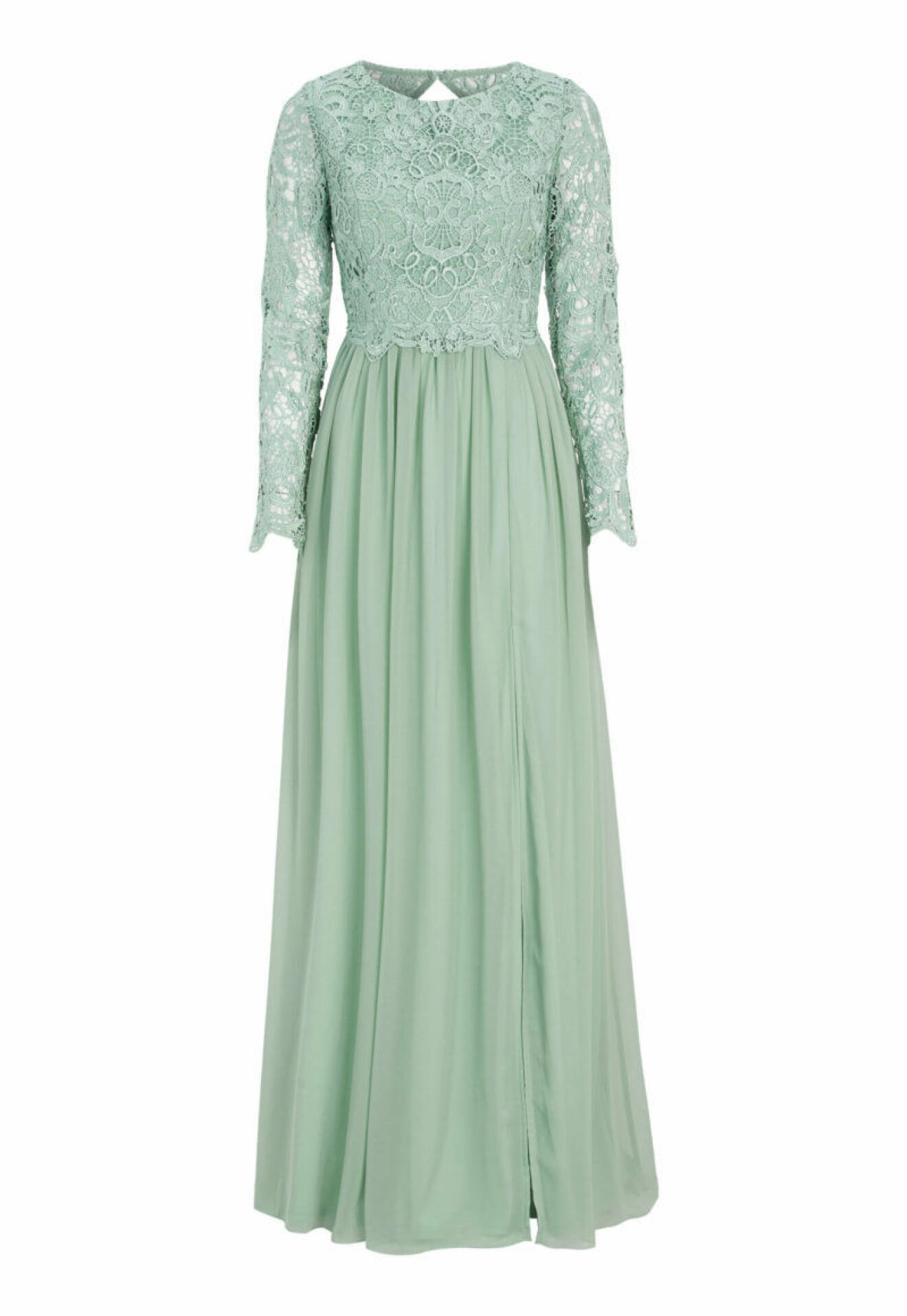 Ljusgrön klänning från Bubbelroom