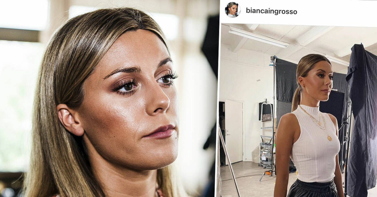 Bianca Ingrosso anklagas för att ha använt Photoshop