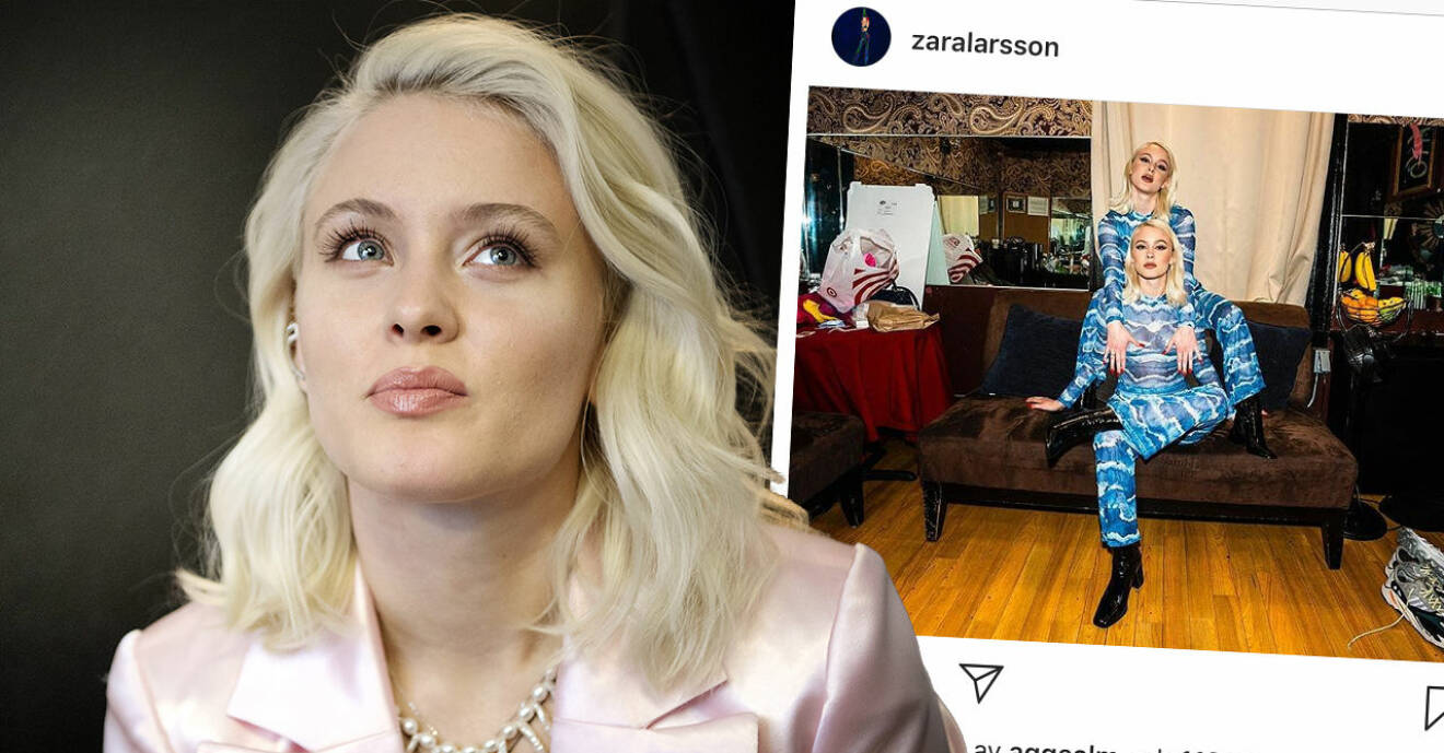 Fansens förvirring efter Zara Larssons nya bild: ”Hur är det möjligt?”