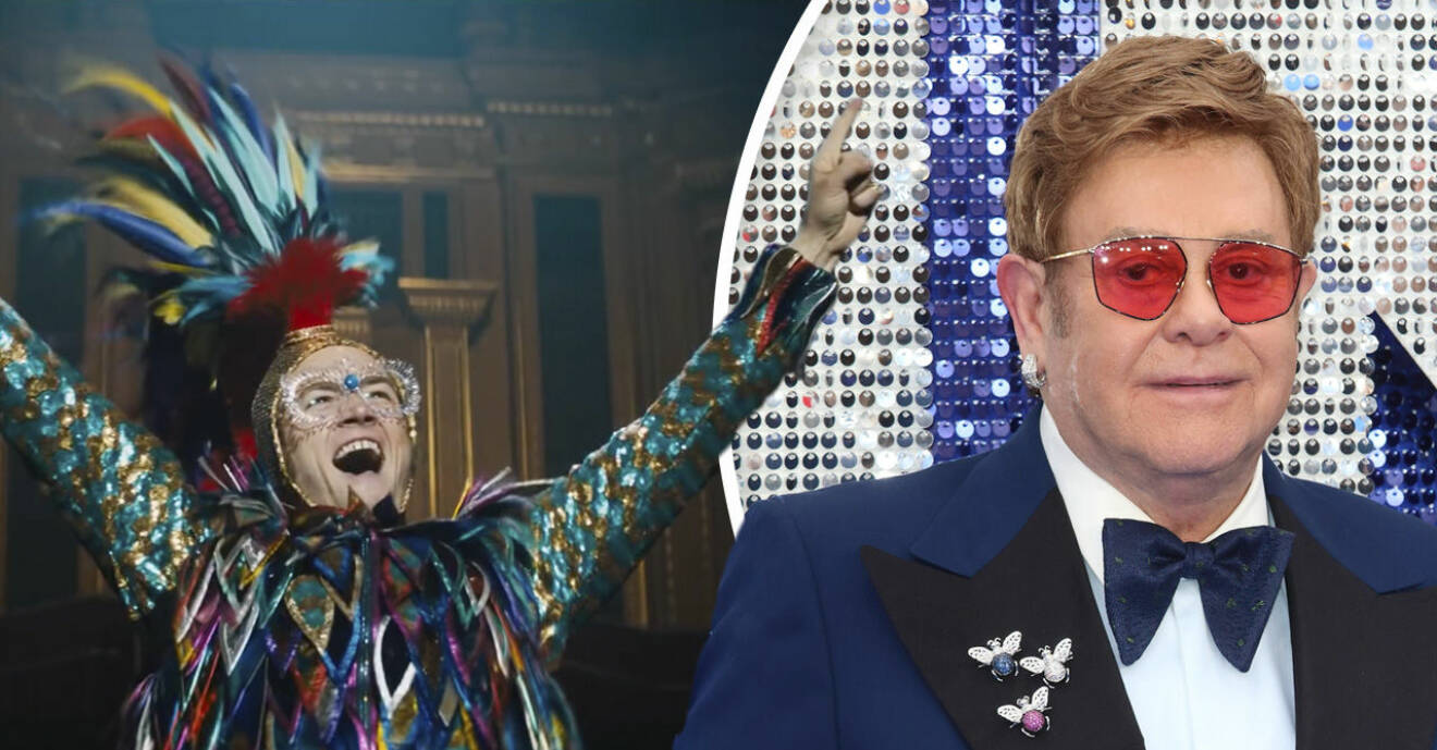 Officiella trailern släppt till Rocketman – filmen om Elton John.