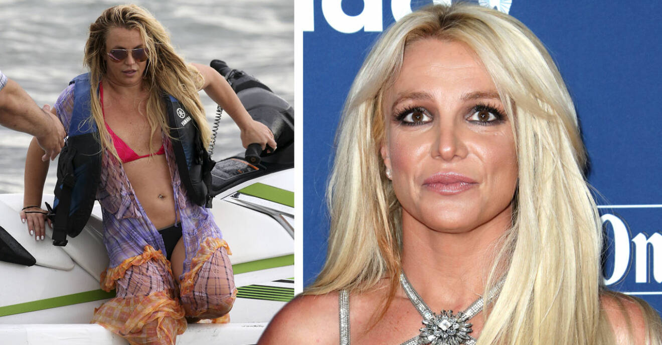 Britney Spears rasar mot nya paparazzi-bilderna.