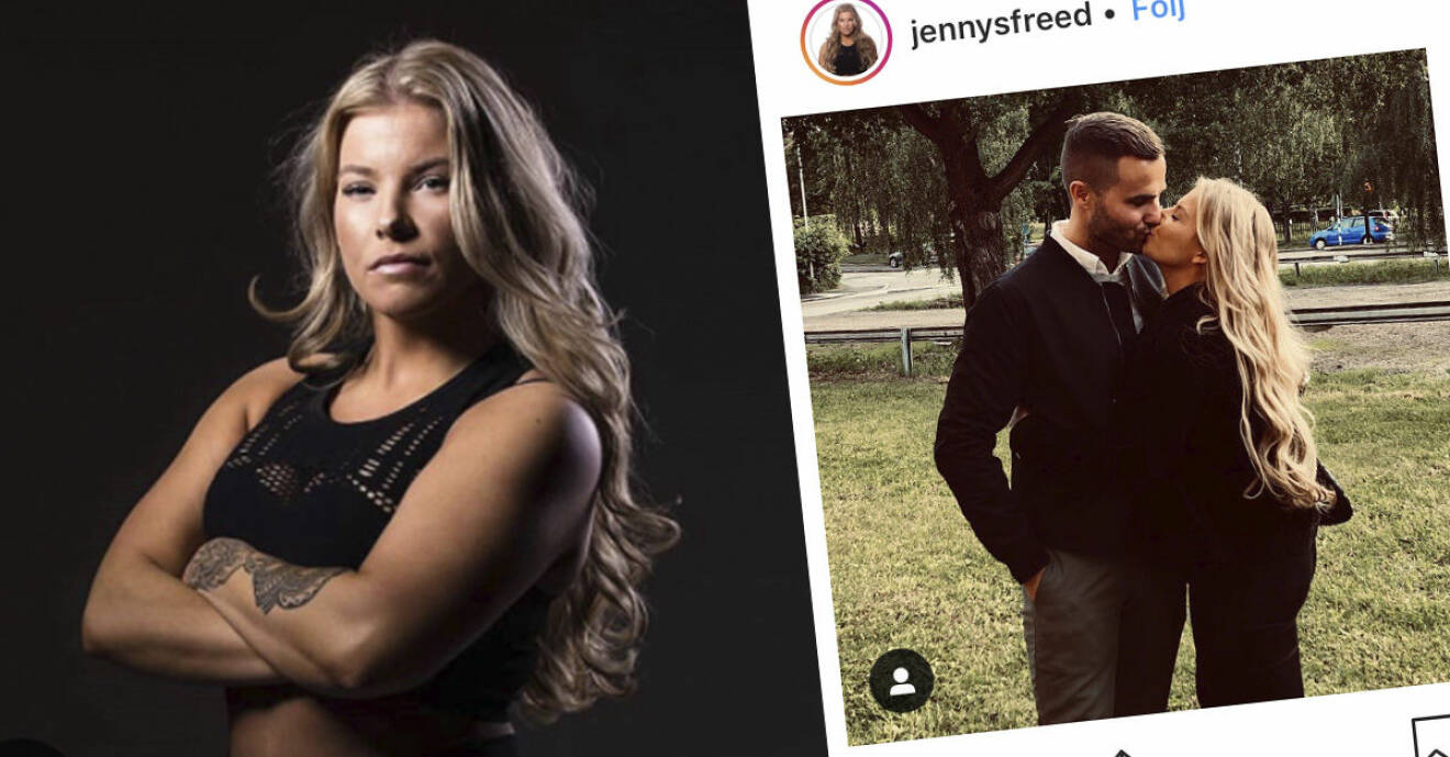 Jenny Freed hyllar sin och fästmannen Robin Petterssons kärlek – och uppmanar hennes följare på Instagram att göra som dem.