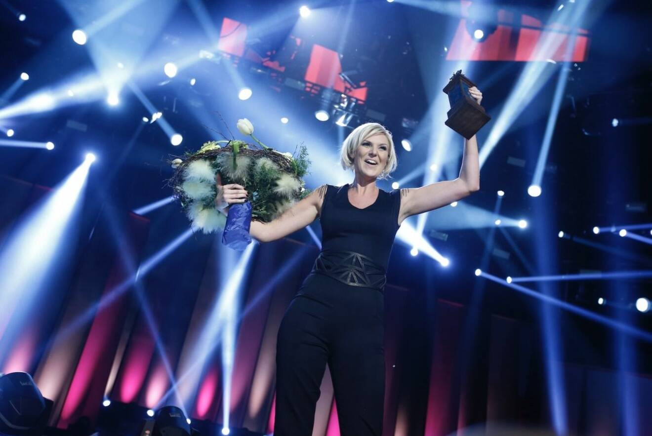 Sanna Nielsen vinner Melodifestivalen med undo