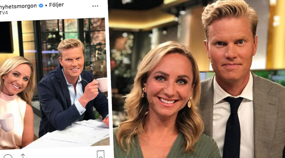 Nya programledarduon i Nyhetsmorgon hyllas av TV4-tittarna | Hänt