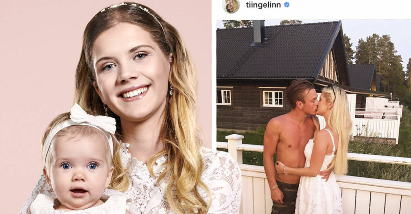 Unga mammor-profilen Linn Anderssons barnbesked med nya pojkvännen Gabriel.
