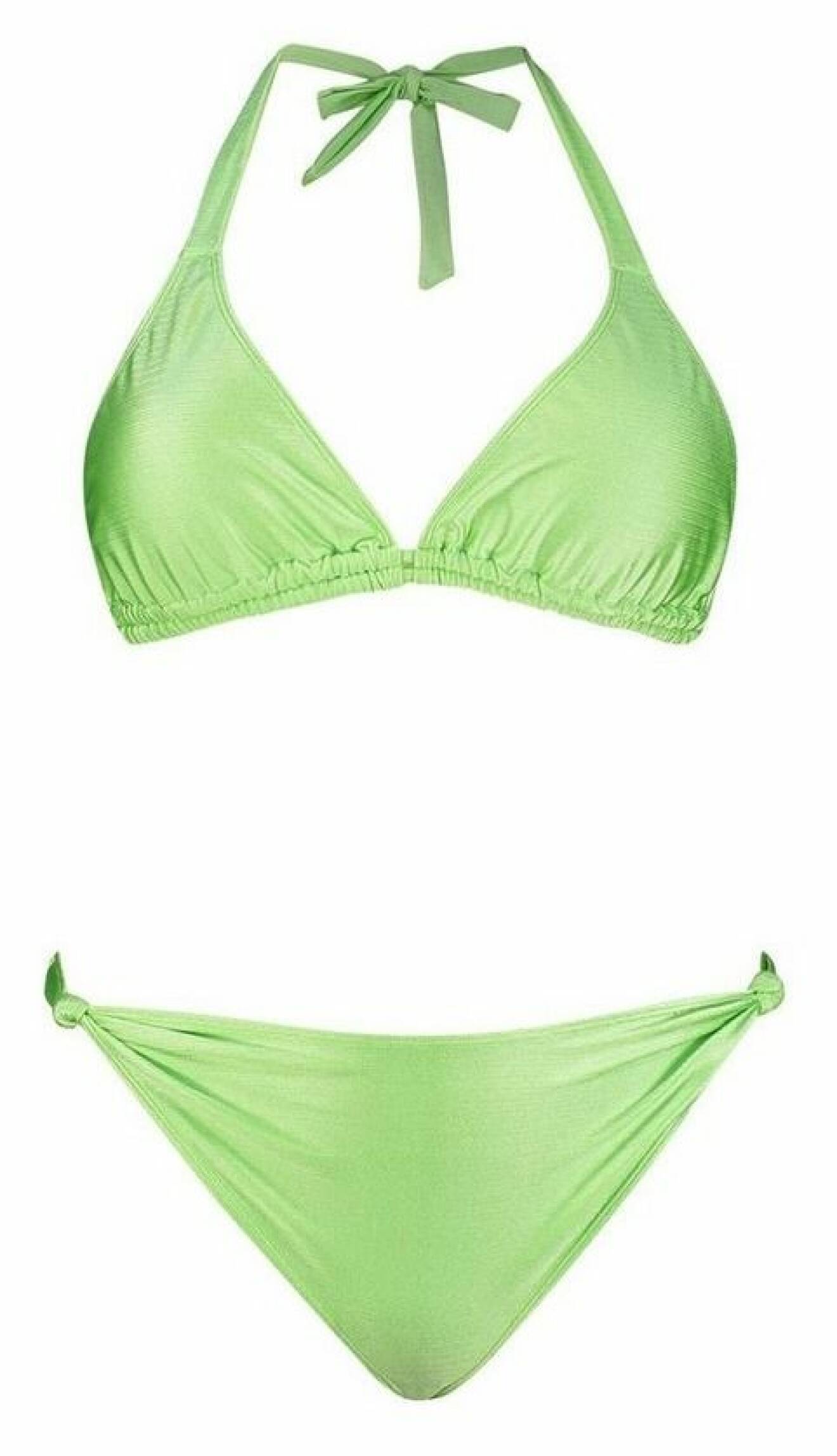 neongrön bikini