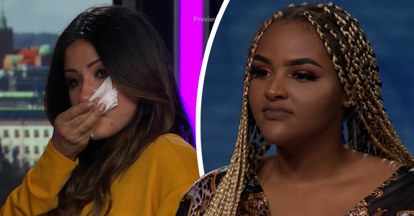 Nikki Aminis tårar efter mötet med 17-åriga Melanie i Idol
