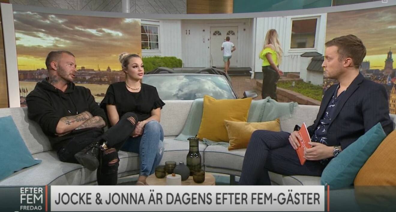 Joakim och Jonna Lundell i Efter fem på TV4
