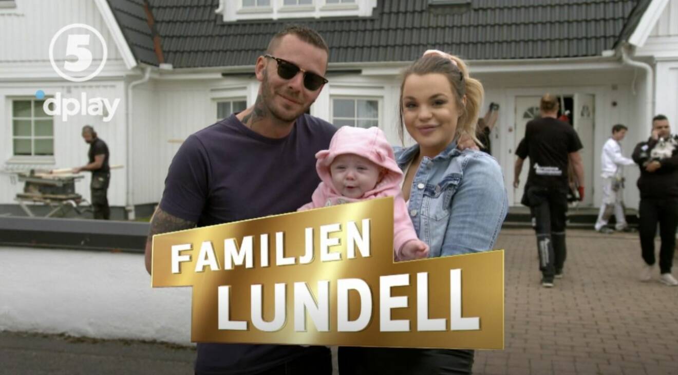 Familjen Lundell med Joakim Lundell och Jonna Lundell