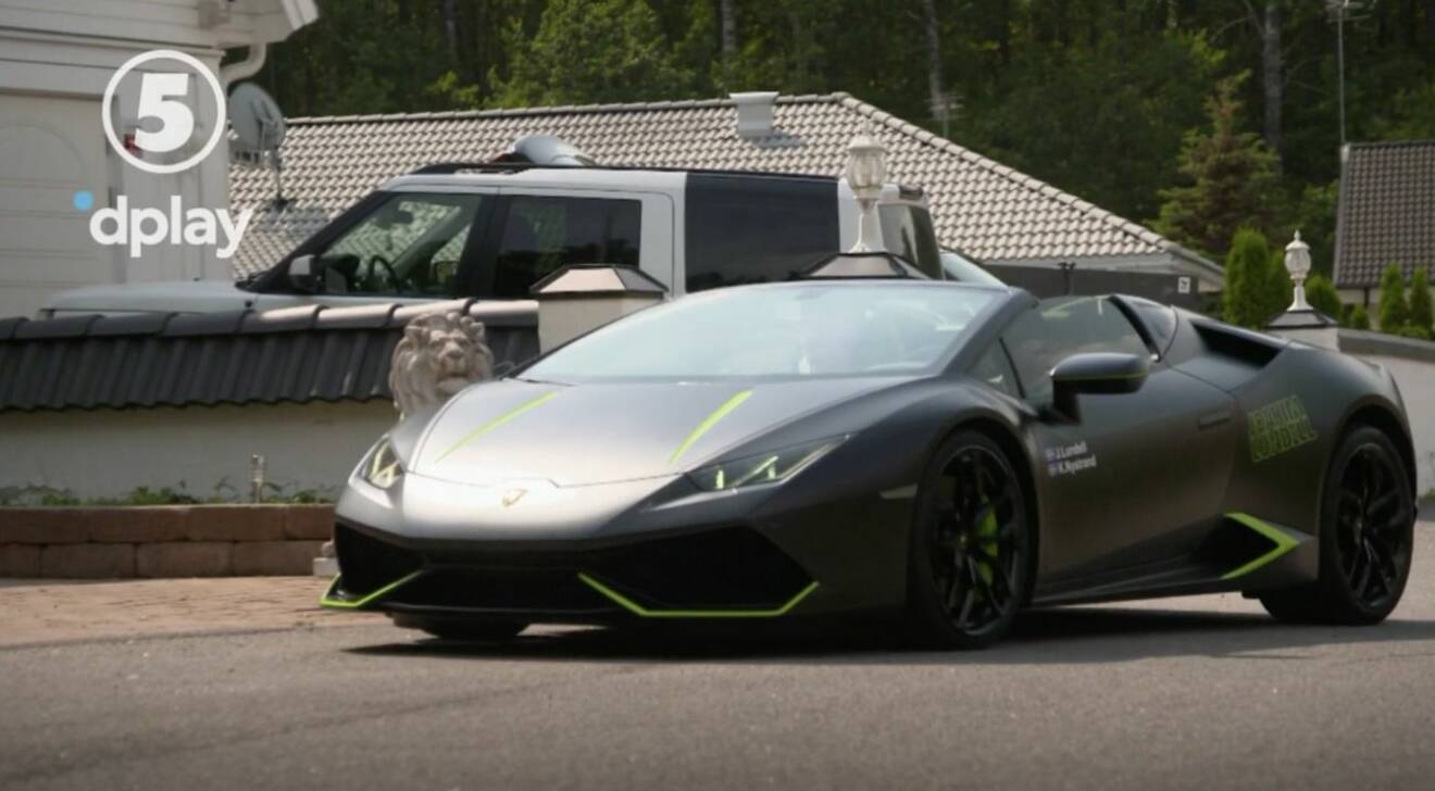 Joakim Lundells Lamborghini