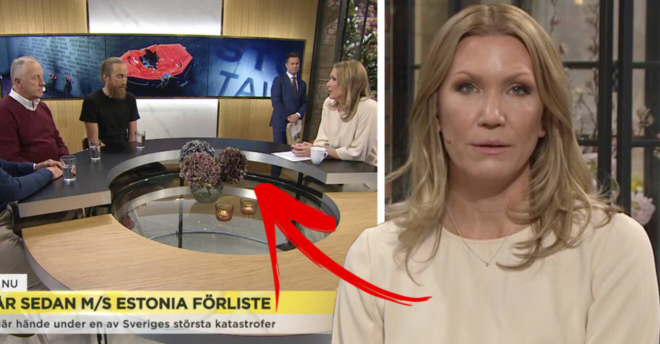 Tittarna rasar efter Jenny Alversjös intervjun i Nyhetsmorgon om Estonia.