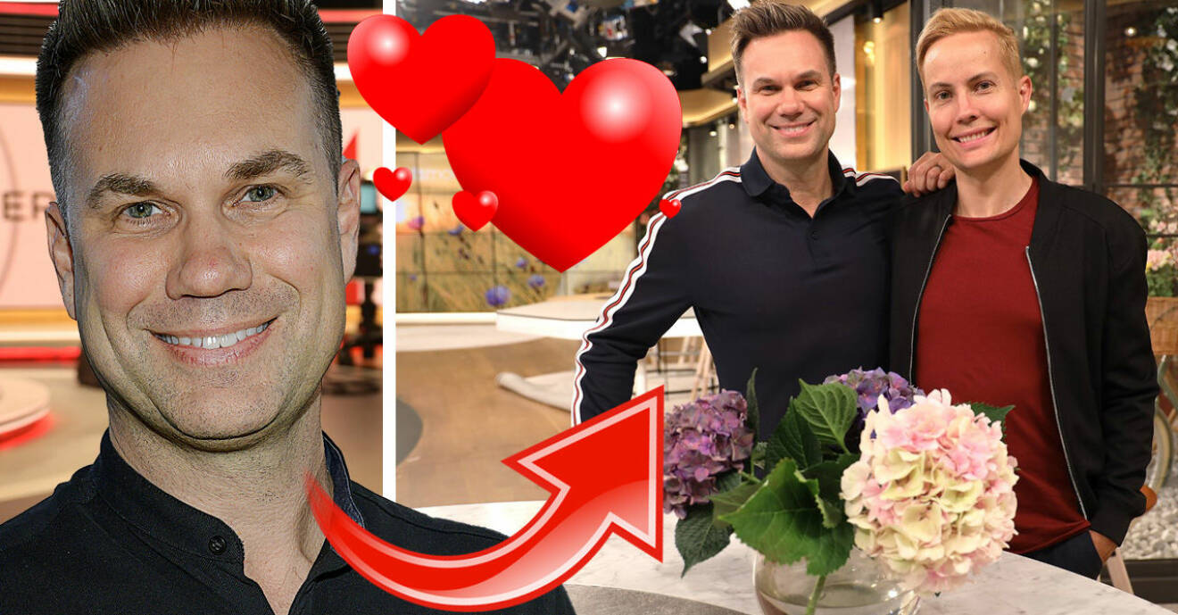 Anders Pihlblad och Henrik Alsterdal i TV4-huset