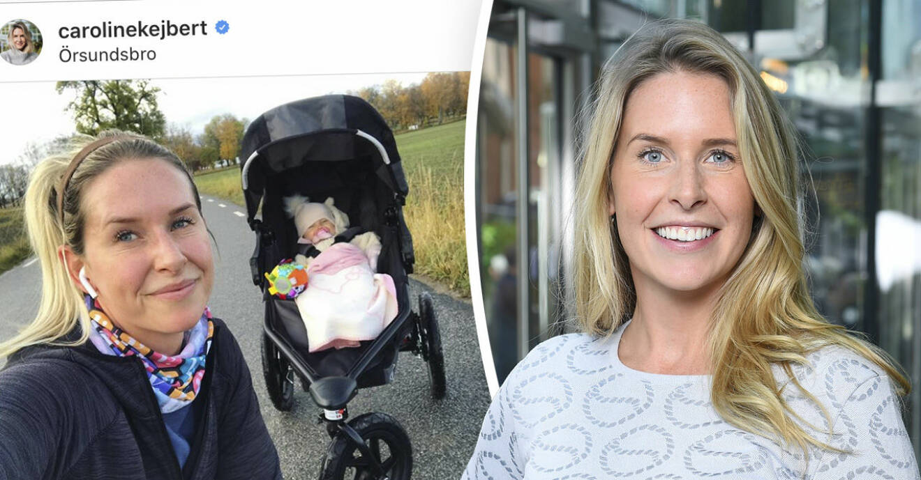 TV4-mamman Caroline Kejbert om förändringen efter dottern Wildas födsel.