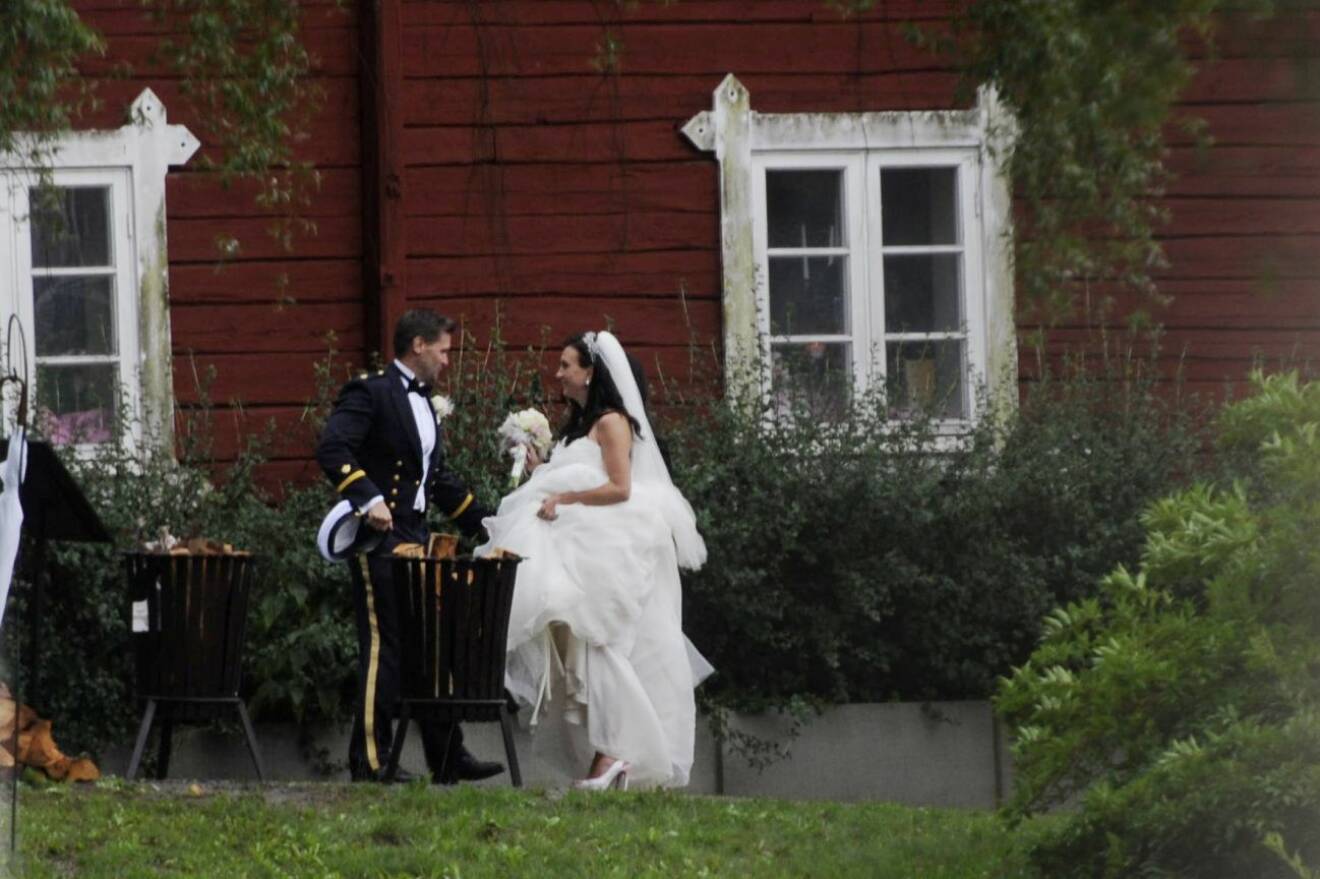 Bröllopet mellan Camilla Läckberg och Martin Melin