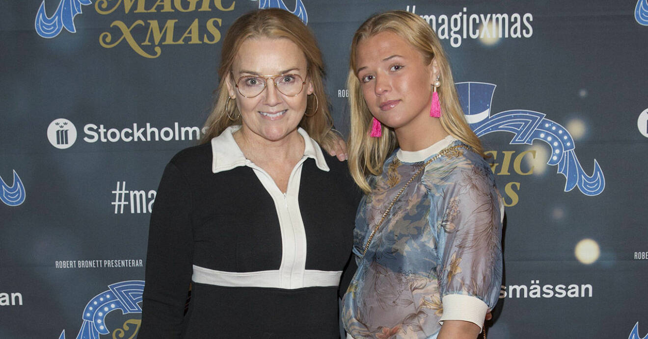 Ellinor Persson och dottern Johanna Sörbom Stockholmsmässan 2017-11-17.