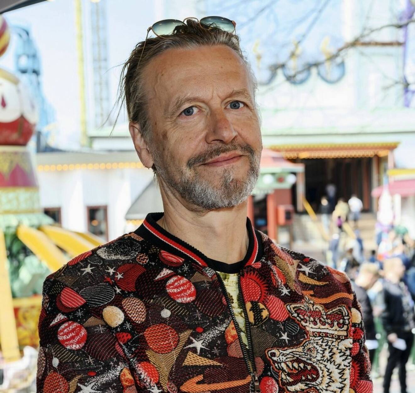 Ernst Billgren på premiär för Gröna lund 2019.
