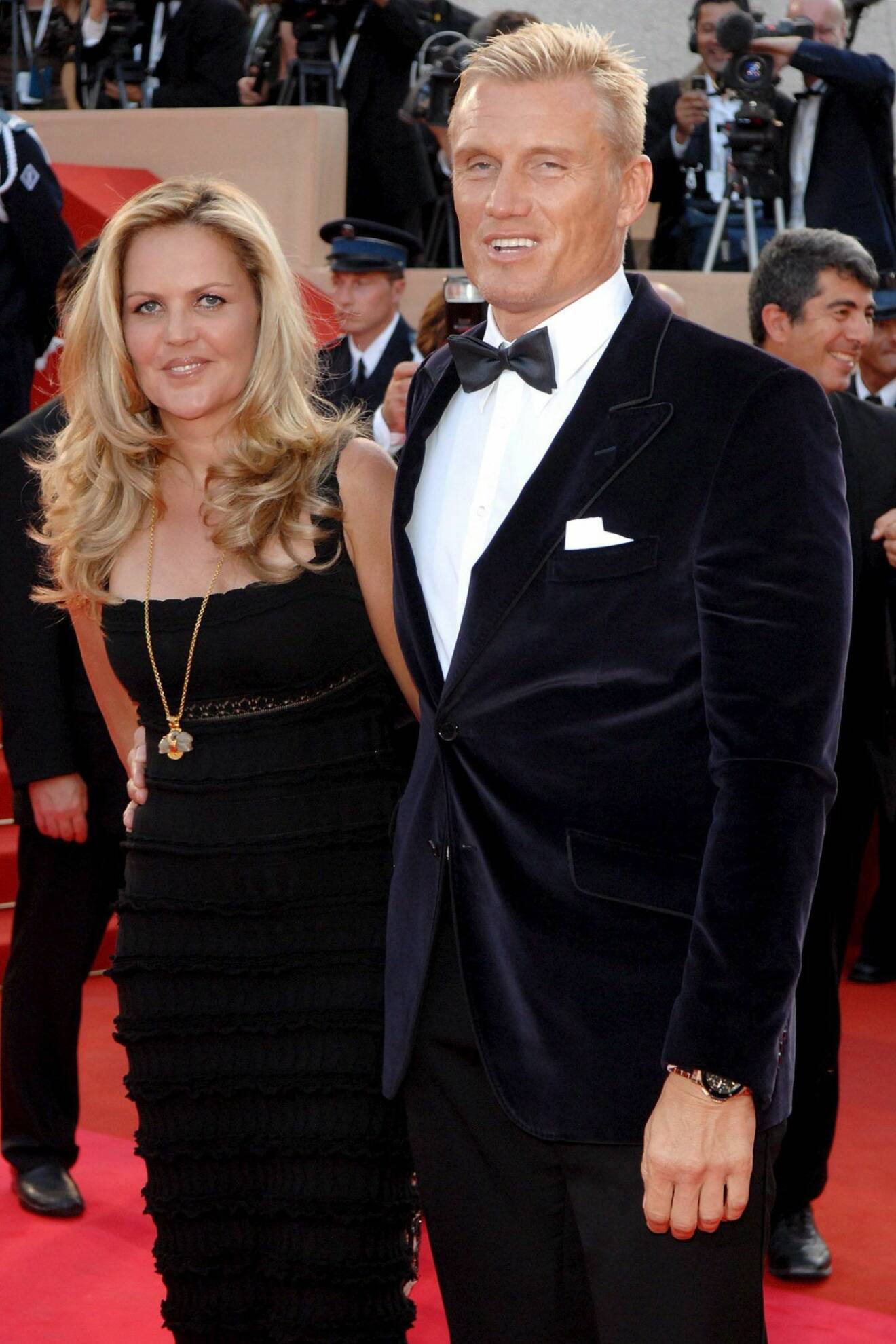 Dolph Lundgren och ex-frun Anette Qviberg.