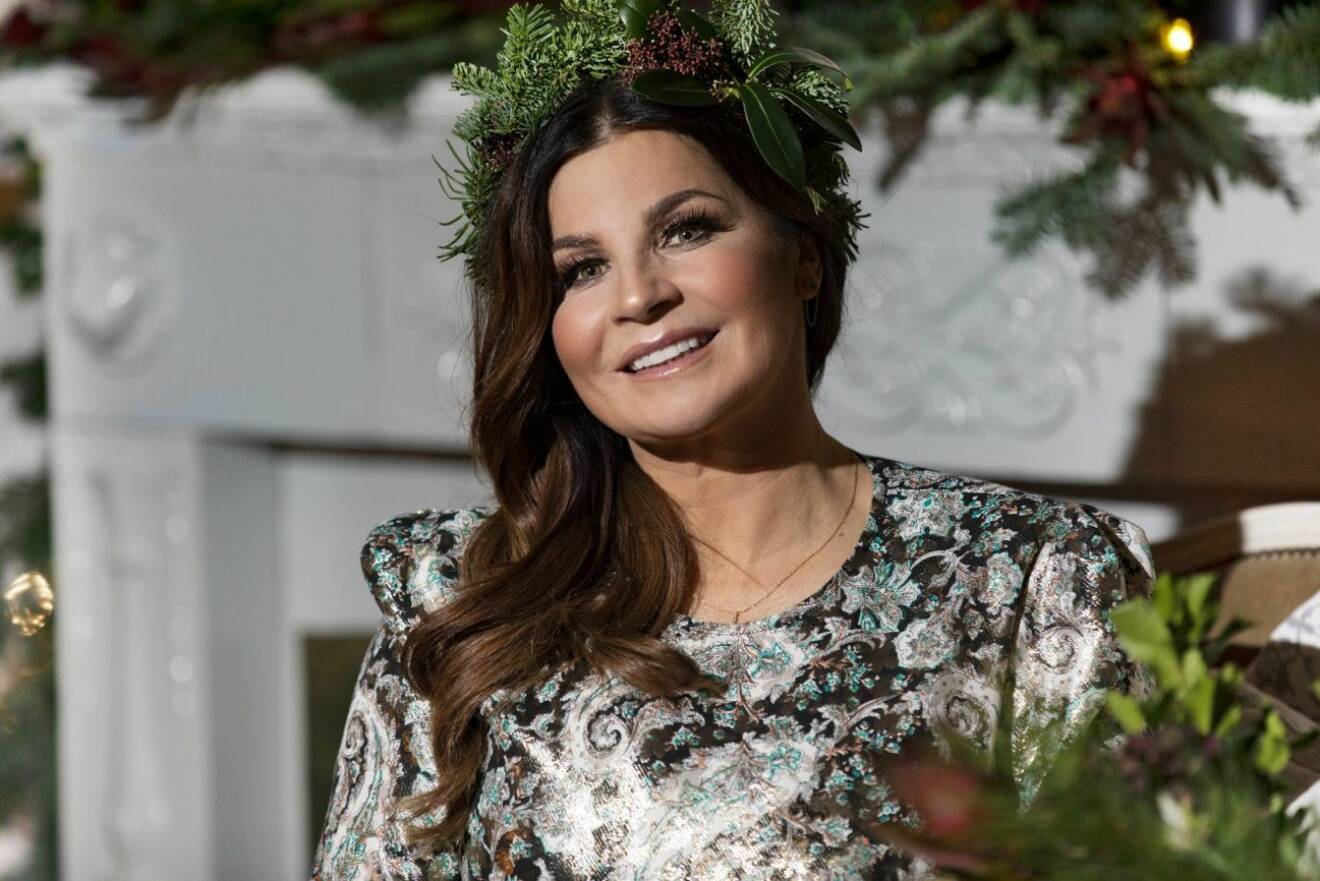 I julas kunde tv-tittarna se Carola Häggkvist i programmet Carolas jul. 