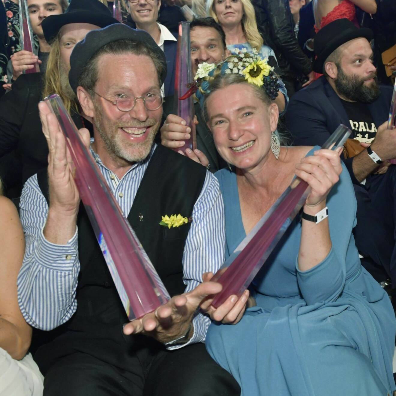 2017 tog Gustav och Marie Mandelmann hem flera priser på Kristallen-galan. 