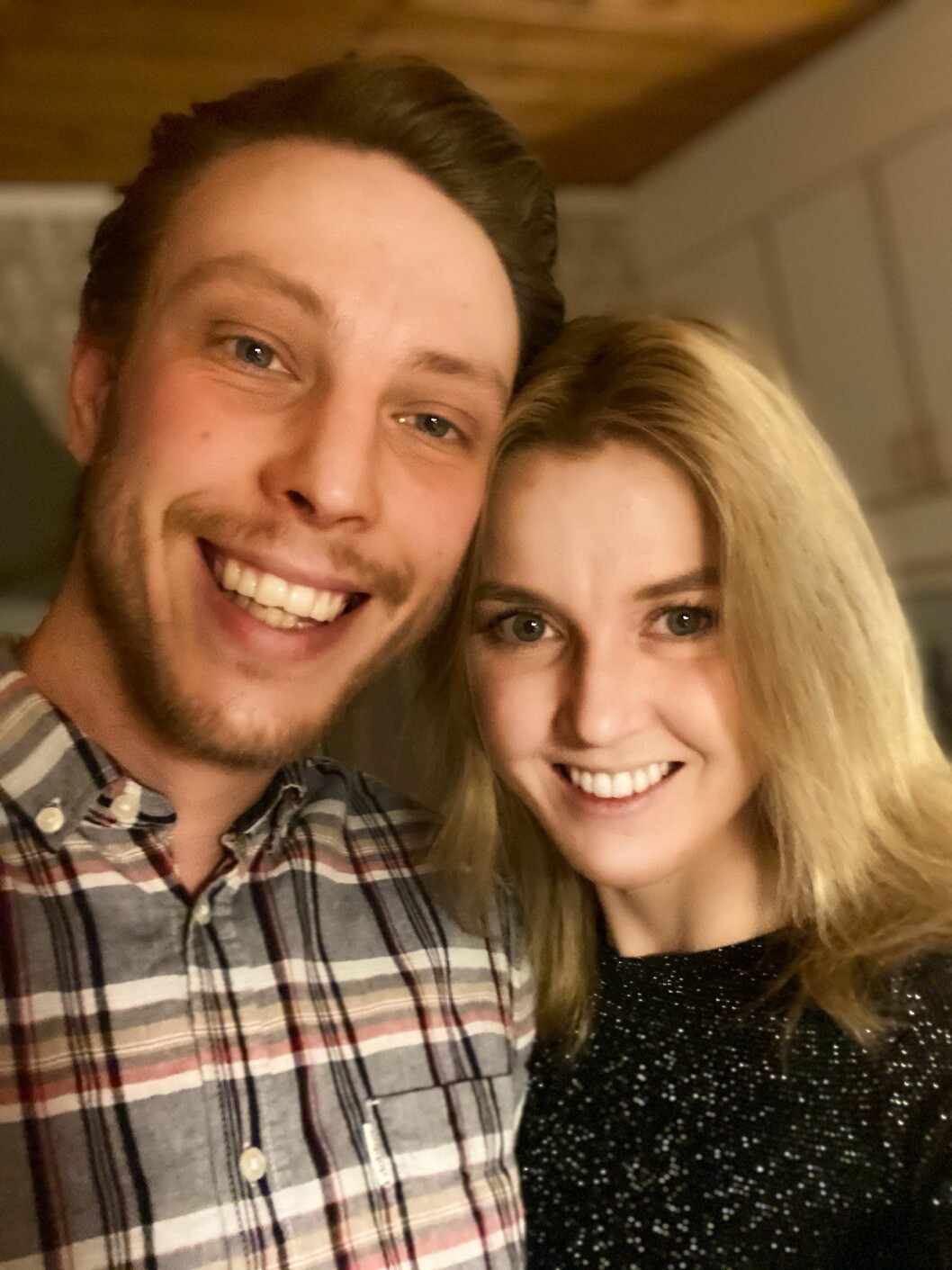FOTO: Privat. Pelle och Karin är lika kära som för sex månader sen. Pelle Hansson Edh och Karin Nordström.