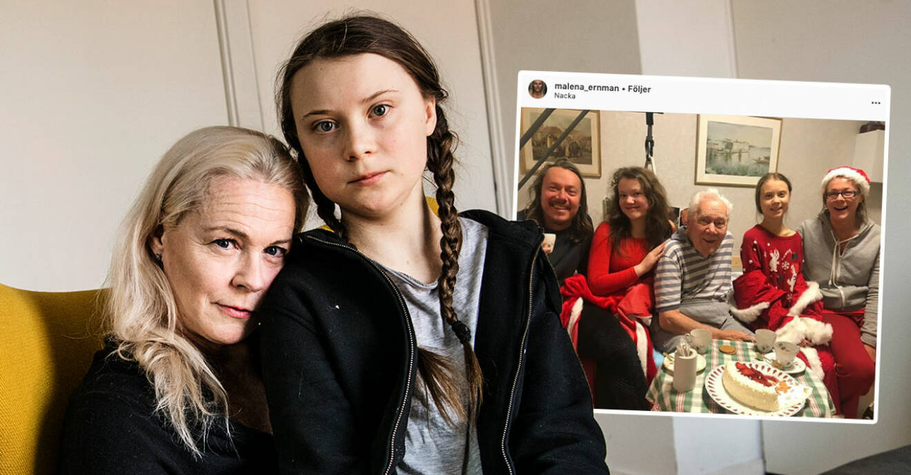 Malena Ernmans familjesorg efter Olof Thunbergs död