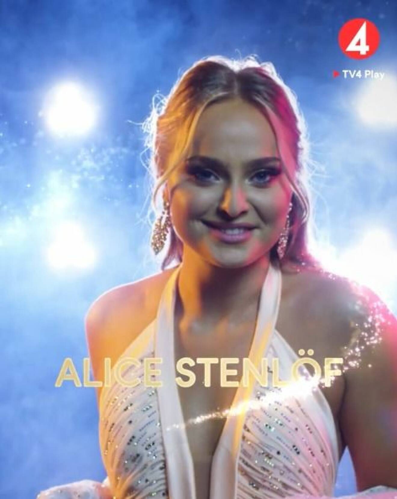 Alice Stenlöf är en av deltagarna i Let's dance 2020