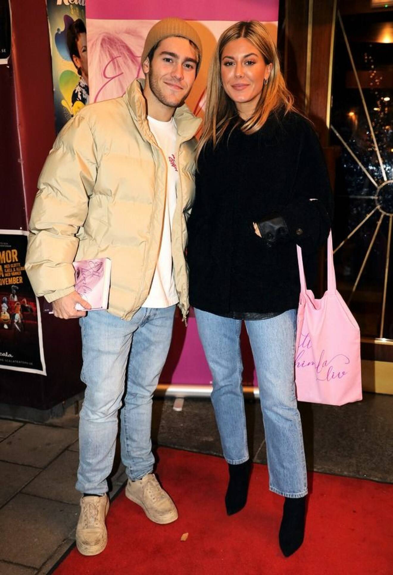 Benjamin Ingrosso och Bianca Ingrosso på röda mattan