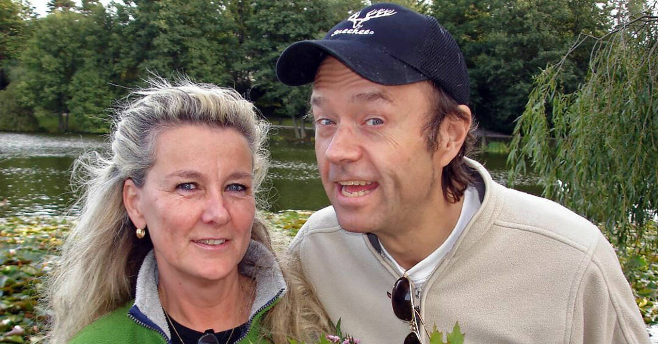 Ulf Larsson med Lillemor Torsslow.