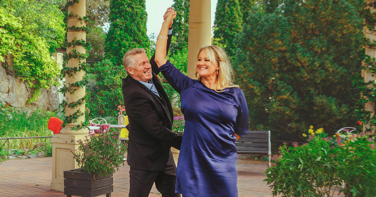 Pernilla och Janne i Flirty dancing 2020.