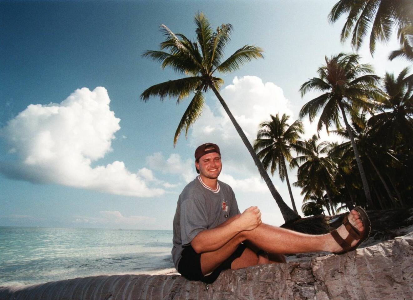 Martin Melin i Expedition Robinson 1997. 