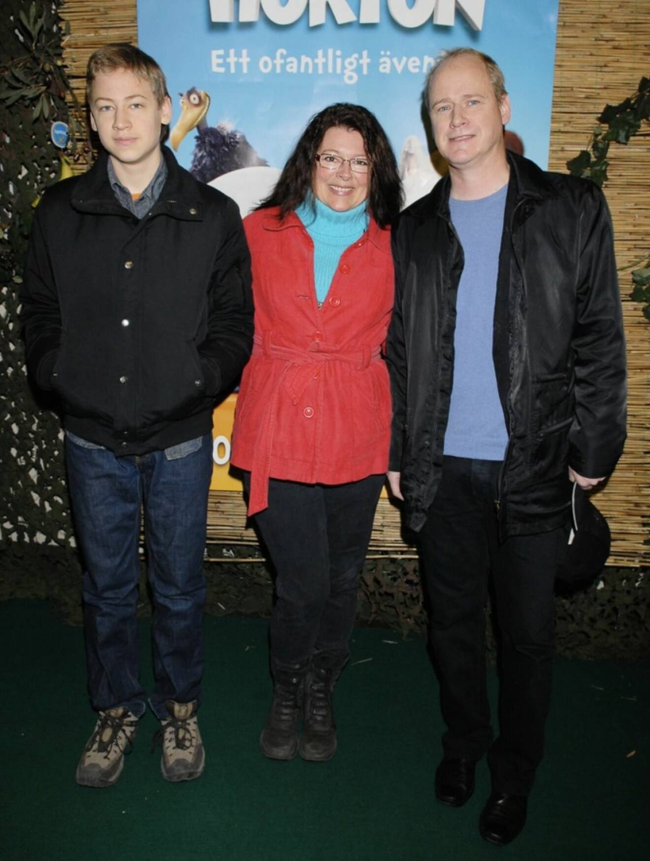 Robert Gustafsson med frun Lotta och sonen John