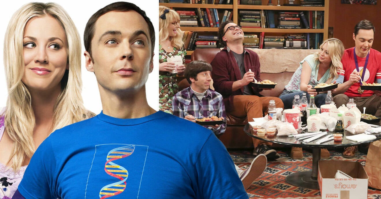 Skådespelarna i Big Bang theory.