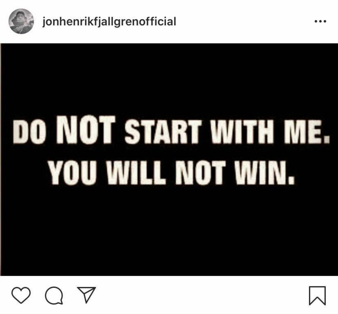 Jon Henrik Instagram