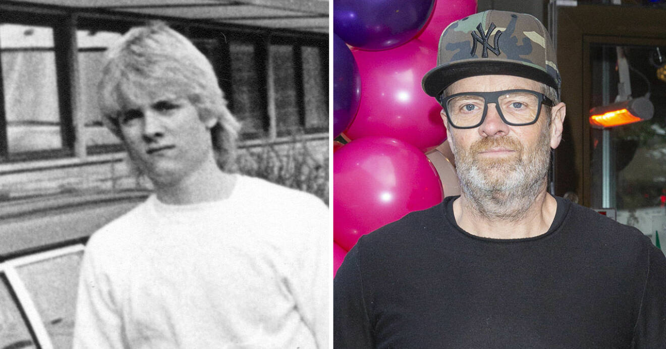 Micke Syd Andersson 1981 och 2019.
