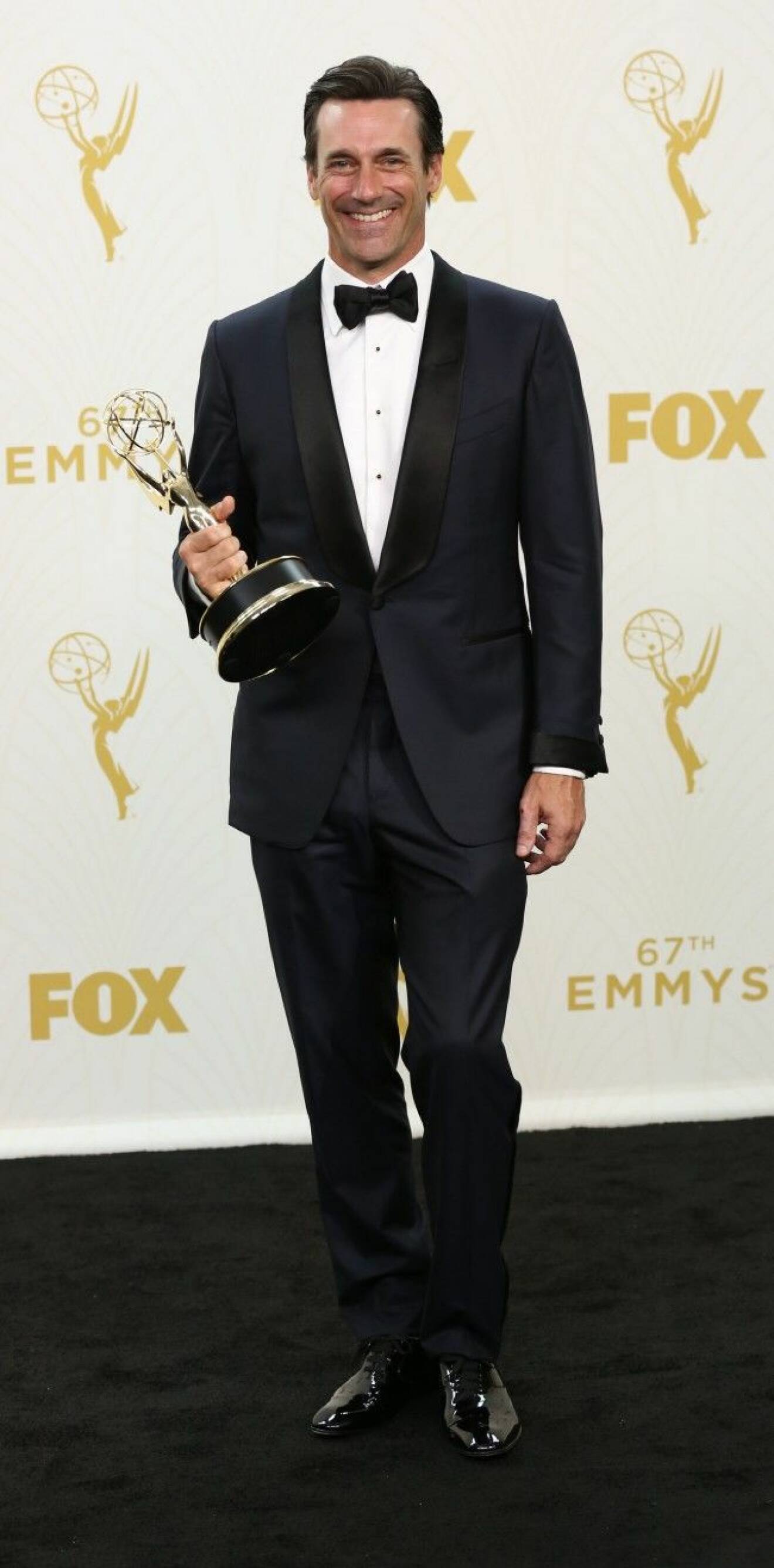 67th Annual Primetime Emmy Awards at Microsoft Theater - Press Room Featuring: Jon Hamm Where: Los Angeles, California, United States When: 20 Sep 2015 Credit: Brian To/WENN.com