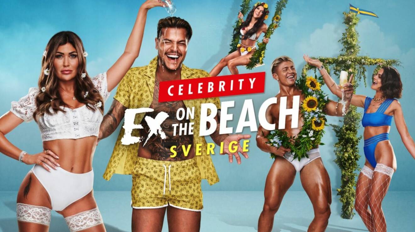 Celebrity Ex on the beach Sverige, Sara, Haidar, Genri