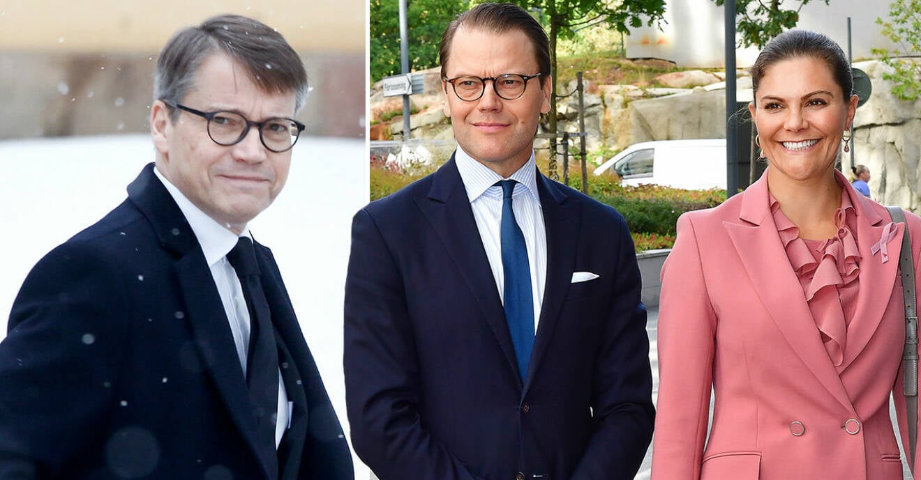 Göran Hägglund, Prins Daniel och Kronprinsessan Victoria