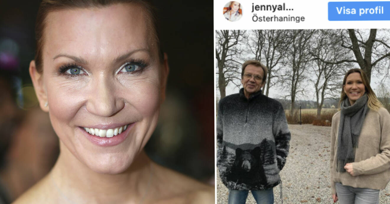 Jenny Alversjö och Björn Skifs