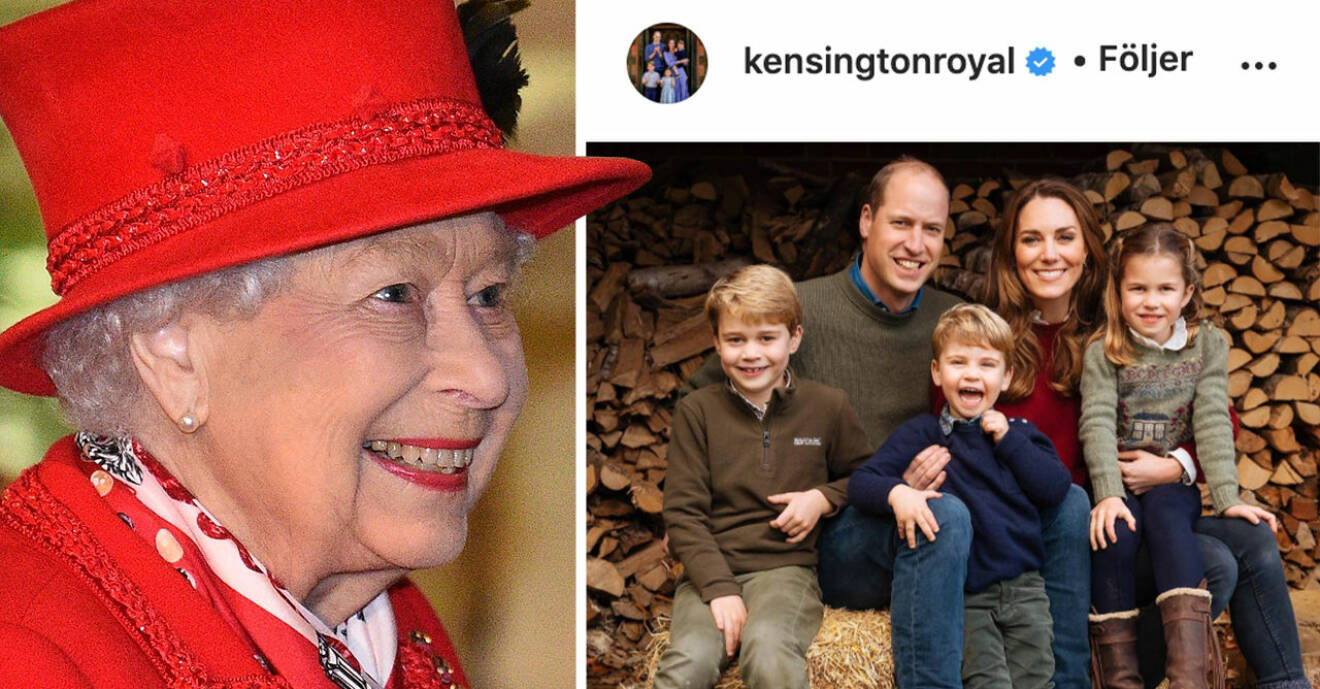Familjens följare tycker att prinsessan Charlotte är väldigt lik drottning Elizabeth II