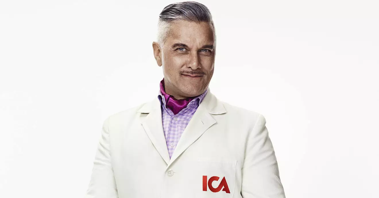 Magnus Skogsberg Tear som Sebastian i Ica-reklamen.