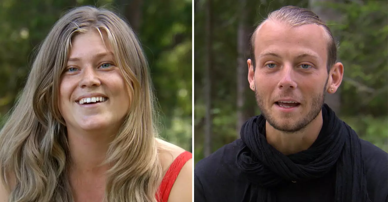 Helena Hedqvist och Philip Albinsson i Farmen 2021.