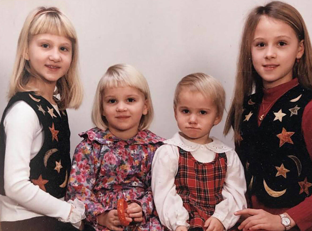 Elinor Sundfeldt och hennes systrar.