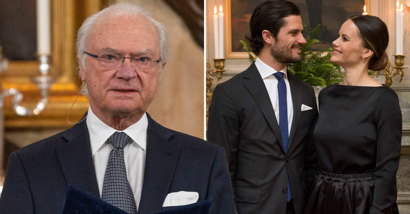 Kung Carl Gustaf, prins Carl Philip, prinsessan Sofia