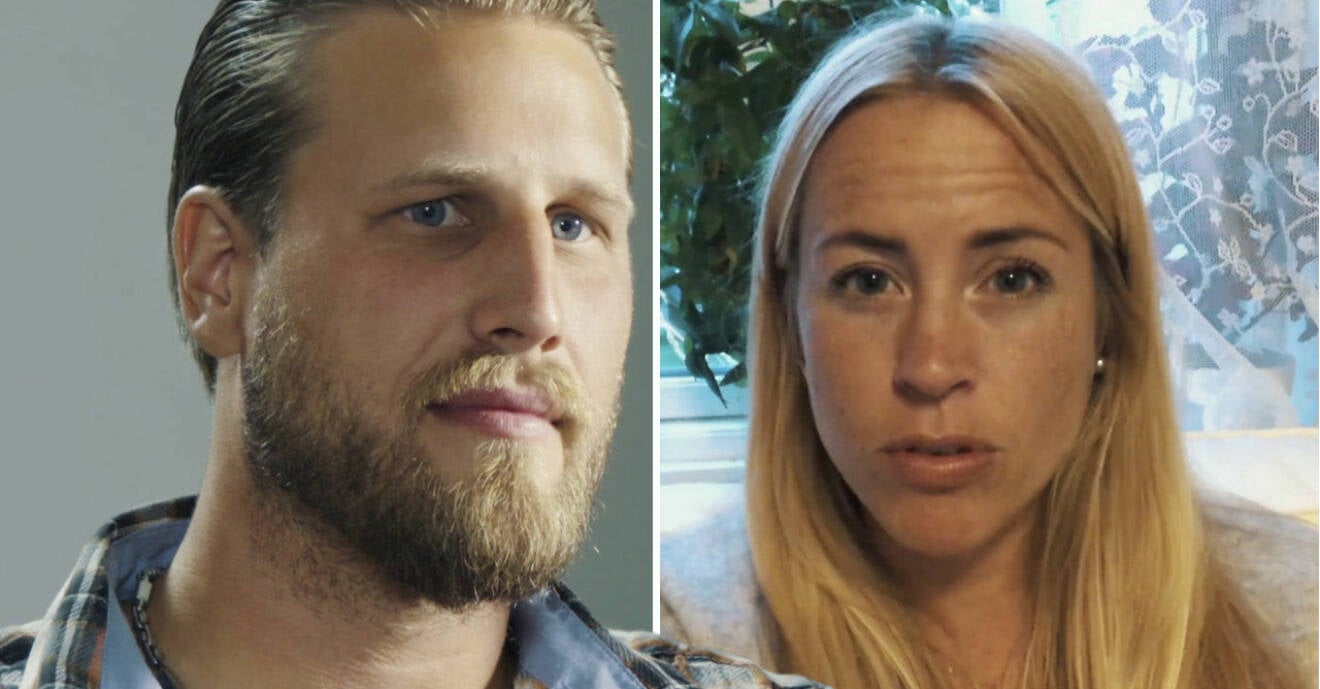 Johan Skantz och Susanna Lundberg i Gift vid första ögonkastet 2021.