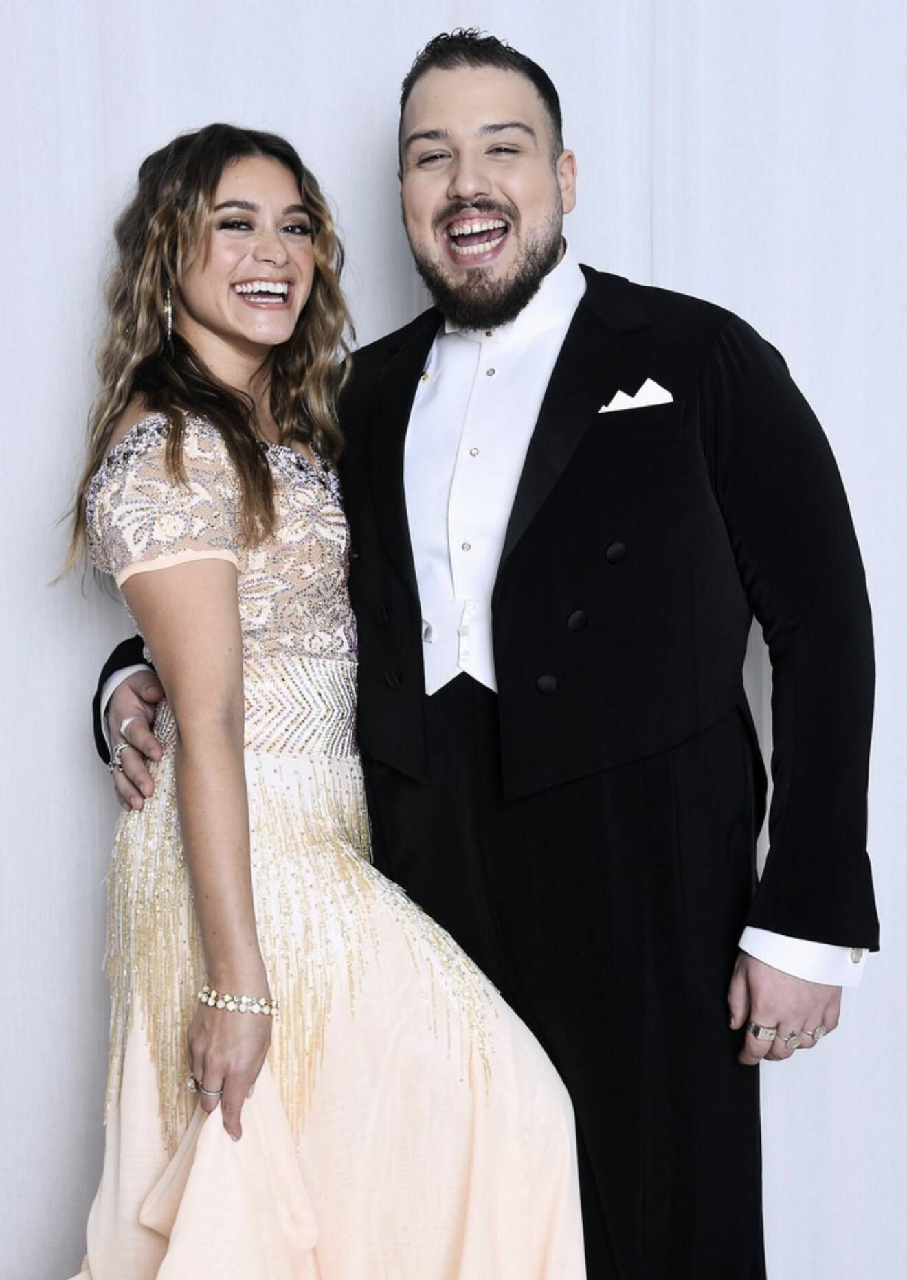 Katja Luján Engelholm och Anis Don Demina i Let's dance 2021