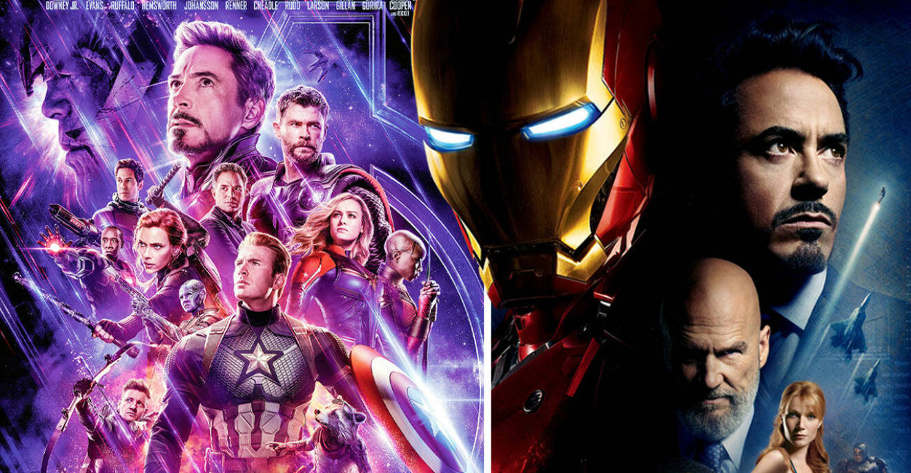 Avengers och Iron Man omslag